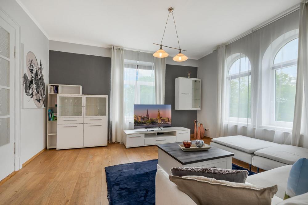 גלוקסבורג Ferienwohnung Am Schlosspark מראה חיצוני תמונה